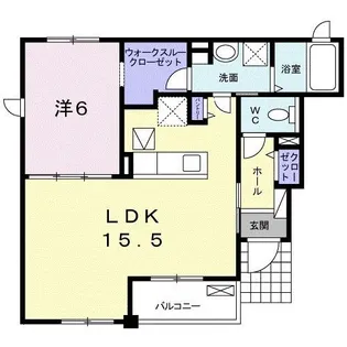 サンダーバード【1階】の間取り