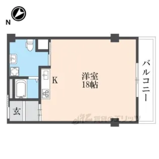 ほほえみやすの郷【3階】の間取り