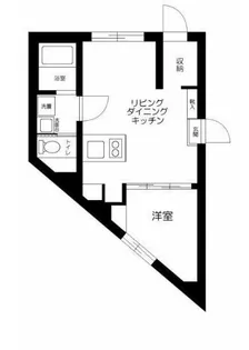 グランメゾン目黒【3階】の間取り