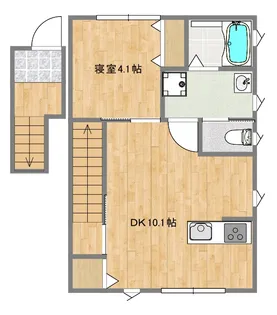 ステラII【2階】の間取り
