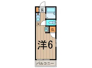 ハイツ都夢【1階】の間取り