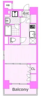 日神デュオステージ横浜【4階】の間取り