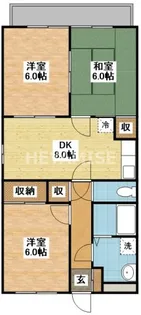 アメニティハウスII【4階】の間取り