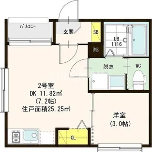 スプランドゥール東九条【3階】の間取り
