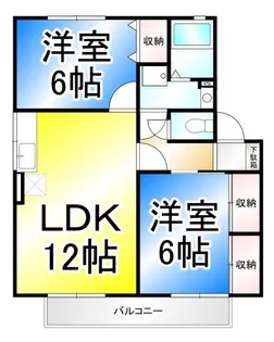 ジョリー若槻【1階】の間取り