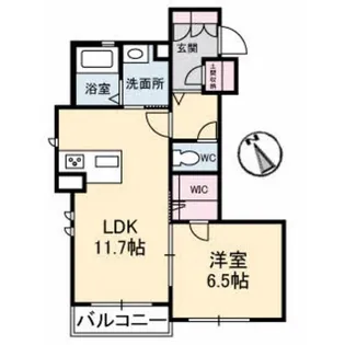 ダンデライオン中野美保北 A棟【1階】の間取り