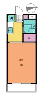 クレシード三光町【4階】の間取り