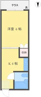 スパイグラスコート【1階】の間取り