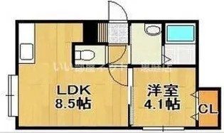 ステーションフロント【1階】の間取り