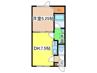 ブランノワール【2階】の間取り