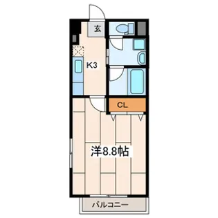 ヴィヴレ35【3階】の間取り