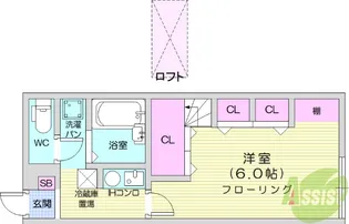 パークハイム5【2階】の間取り
