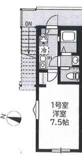 ウィステリアパルク保土ヶ谷【2階】の間取り