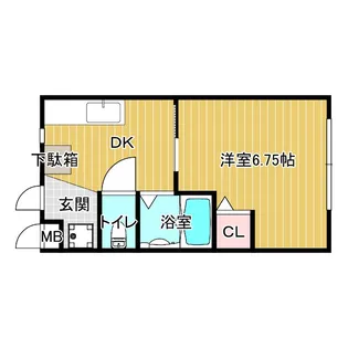 エクセレント【4階】の間取り