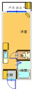 コーポ笹本【3階】の間取り