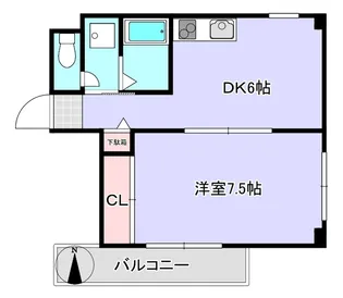 寺島ビルディング【4階】の間取り