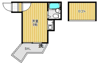 レオパレス大崎第2【2階】の間取り