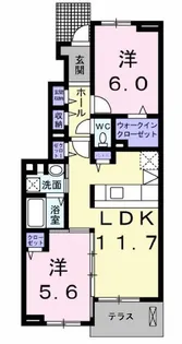 メゾン ド pre’【1階】の間取り