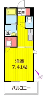 フォルスXIV【1階】の間取り