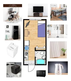 ハイツクマガイ【2階】の間取り