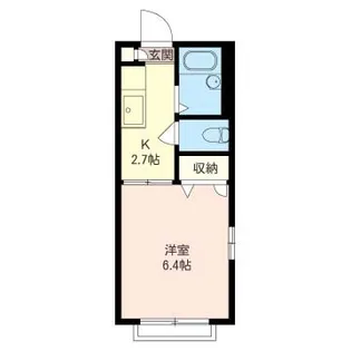 シャーメゾン富士見台【1階】の間取り