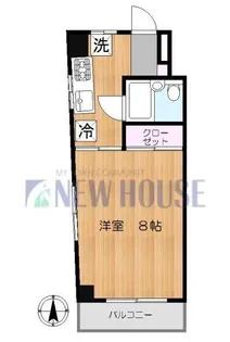 コーポラス81【4階】の間取り