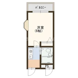 ねやがわロイヤルハイツ【3階】の間取り