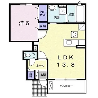 クレバーハウスII【1階】の間取り