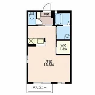 ベルフローラ【2階】の間取り