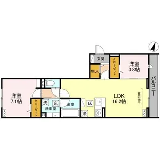 (仮称)戸塚東2丁目PJ A【1階】の間取り