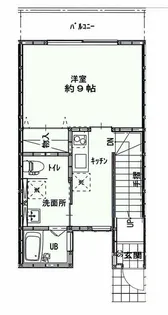 ジーラウンド【2階】の間取り