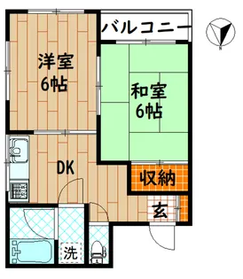 加藤ビル【2階】の間取り