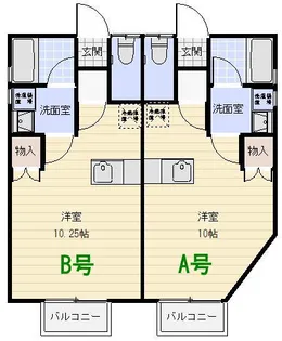 ぼくん家【1階】の間取り
