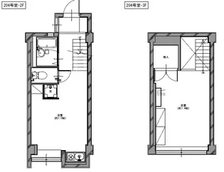 グリーンハウスNo.7【2階】の間取り