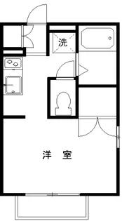 スカイハイツI【2階】の間取り