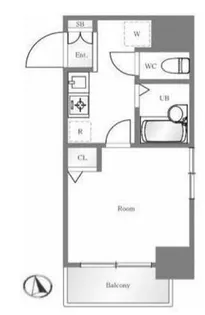 スカイコート高田馬場第5【2階】の間取り