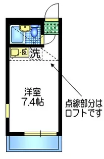 シュロス マグノリア【2階】の間取り
