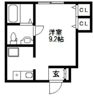 フィオリスタ【1階】の間取り