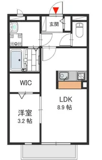 グレイス奥林【1階】の間取り