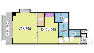 グランシティKOBEII【2階】の間取り