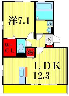 シティ オブ フレグランスIII【3階】の間取り