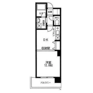 ユリアシャンテ清和【5階】の間取り