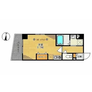 MilkyWay鵠沼【4階】の間取り
