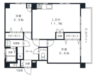 スペンドーレI【3階】の間取り