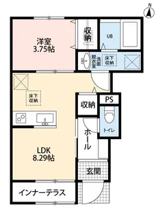リーブルファイン志木上宗岡【1階】の間取り