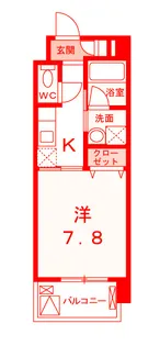 カルムC【1階】の間取り
