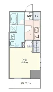 アイルプレミアム横浜ノルド【2階】の間取り