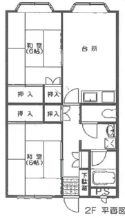 リーベ・ユメサキ【1階】の間取り
