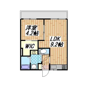 ハイツ西町【2階】の間取り