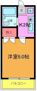 サンロイヤル【2階】の間取り
